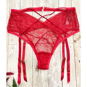 Victoria's Secret High-Waist Garter Panty